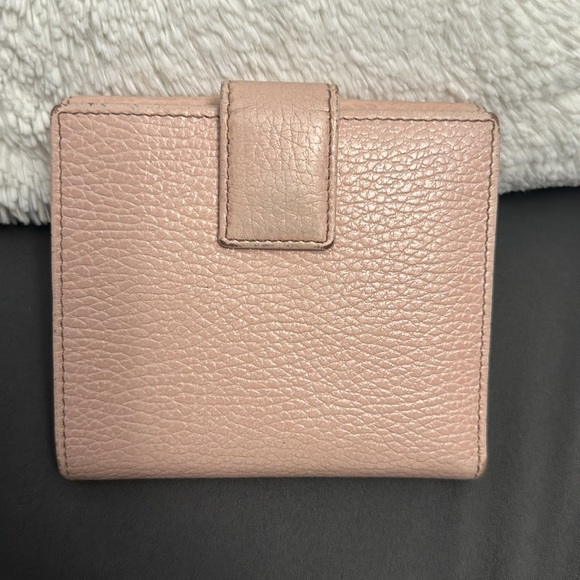 Authentic Gucci GG Marmont flap bi fold wallet light pink - Picture 5 of 10